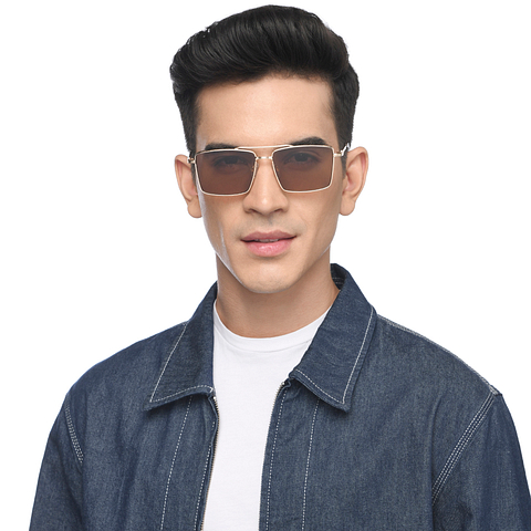OJOS Gold Full Rim Square right side