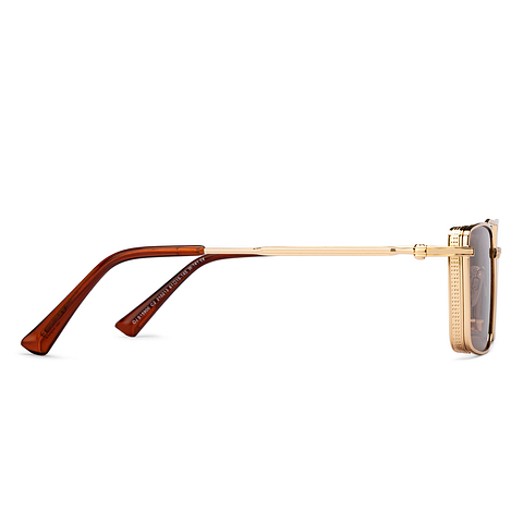 OJOS Gold Full Rim Square left side