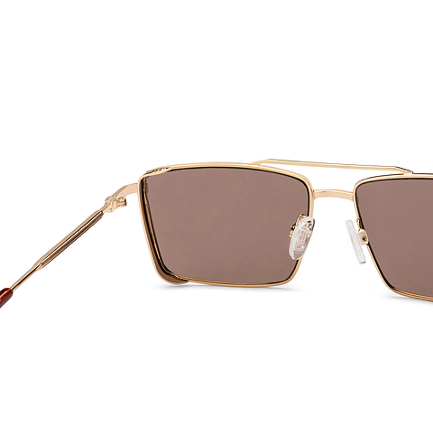 OJOS Gold Full Rim Square right side