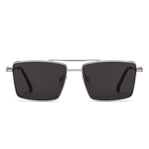 OJOS Silver Full Rim Square right side