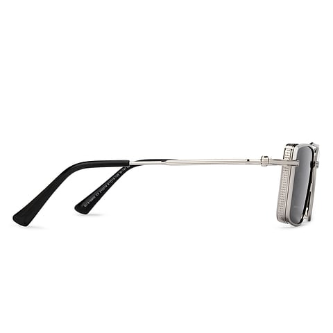 OJOS Silver Full Rim Square left side