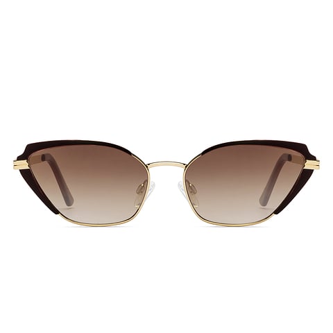 OJOS Gold Full Rim Cat Eye left side