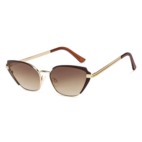 OJOS Gold Full Rim Cat Eye right side