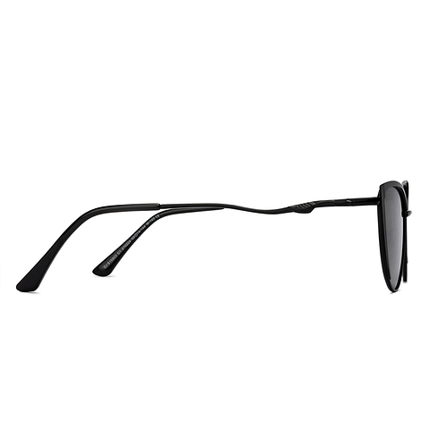 OJOS Black Full Rim Cat Eye left side