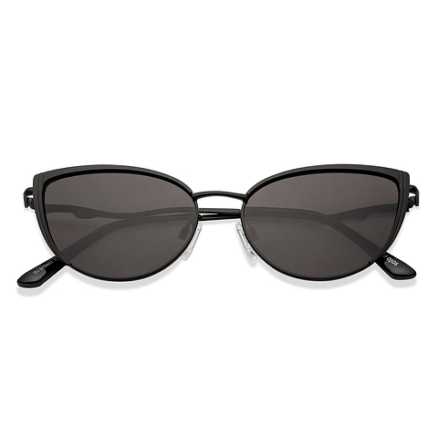 OJOS Black Full Rim Cat Eye left side