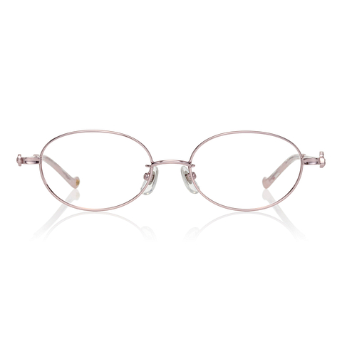 OWNDAYS & Hello Kitty Pink Full Rim Oval right side