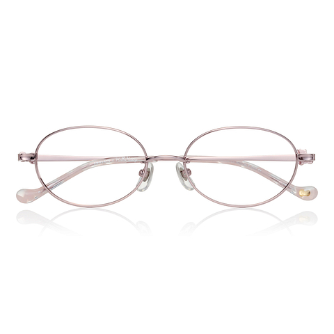 OWNDAYS & Hello Kitty Pink Full Rim Oval right side