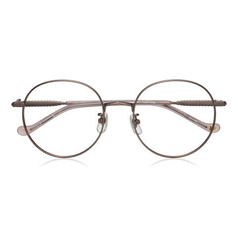 OWNDAYS & Hello Kitty Brown Full Rim Round right side