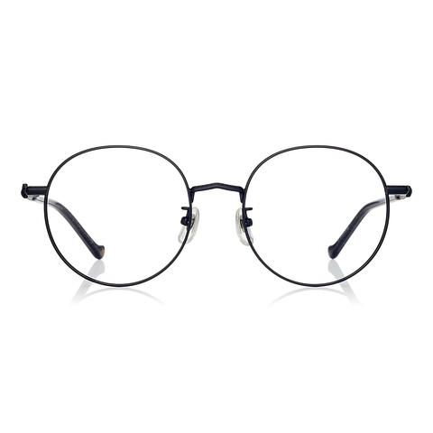 OWNDAYS & Hello Kitty Matte Black Full Rim Round right side