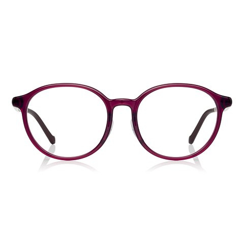 OWNDAYS & Hello Kitty Red Full Rim Boston right side