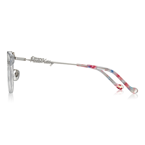 OWNDAYS & Hello Kitty Clear Full Rim Wellington left side