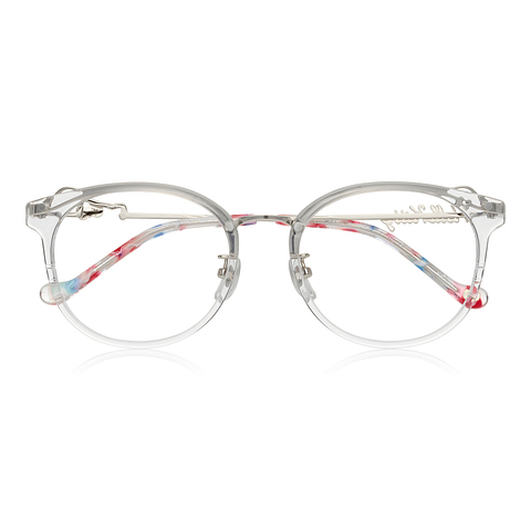 OWNDAYS & Hello Kitty Clear Full Rim Wellington right side