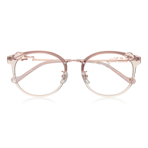 OWNDAYS & Hello Kitty Clear Pink Full Rim Wellington right side