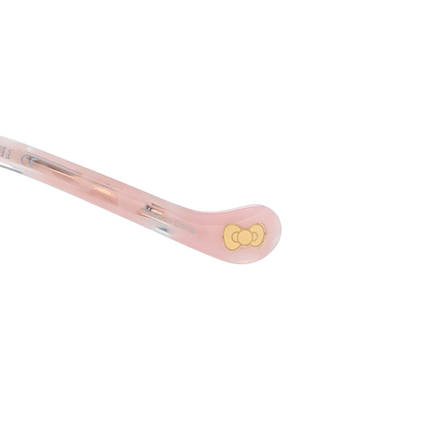 OWNDAYS & Hello Kitty Clear Pink Full Rim Wellington right side