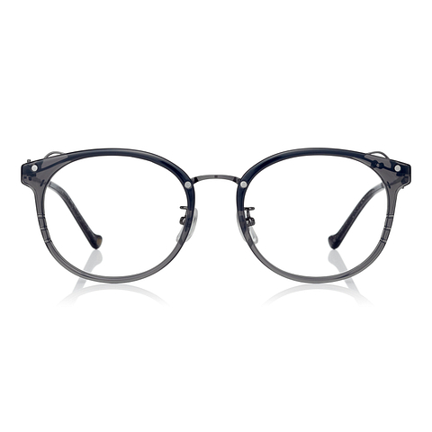 OWNDAYS & Hello Kitty Gray Full Rim Wellington right side