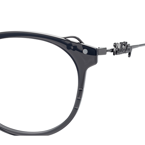 OWNDAYS & Hello Kitty Gray Full Rim Wellington left side