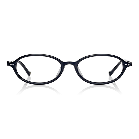 OWNDAYS & Hello Kitty Black Full Rim Oval right side