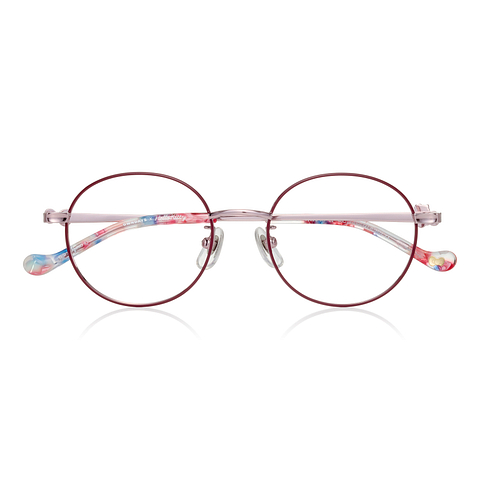OWNDAYS & Hello Kitty Wine Full Rim Round right side