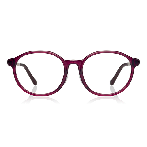 OWNDAYS & Hello Kitty Red Full Rim Boston right side