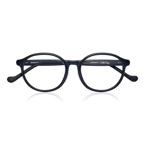 OWNDAYS & Hello Kitty Black Full Rim Boston right side