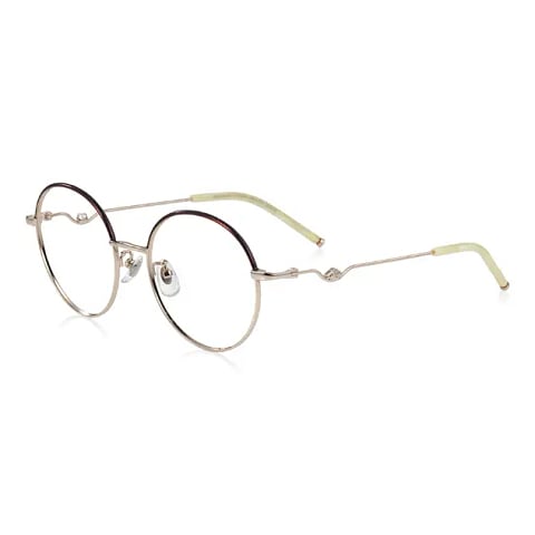 OWNDAYS & POMPOMPURIN Brown Full Rim Round right side