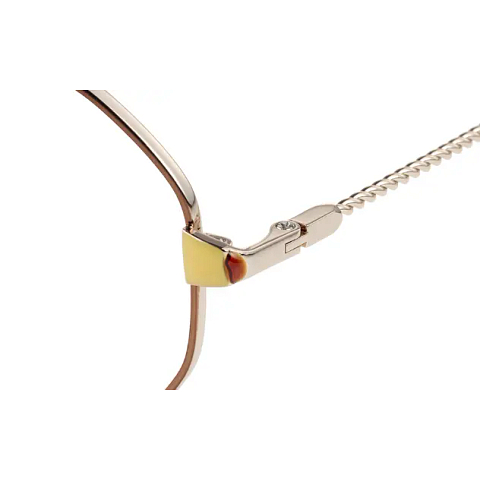 OWNDAYS & POMPOMPURIN Brown Full Rim Polygon right side