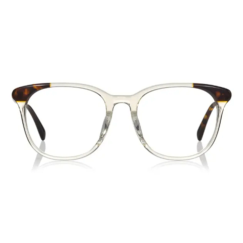 OWNDAYS & POMPOMPURIN Clear Yellow Full Rim Wellington left side