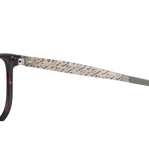 OWNDAYS & POMPOMPURIN Brown Demi Full Rim Wellington left side