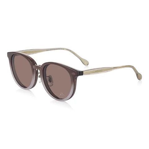 OWNDAYS & POMPOMPURIN Light Brown Full Rim Boston right side