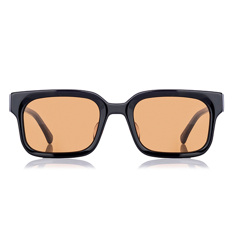 OWNDAYS Black Full Rim Square Eyeglasses | SUN8011B-3S | OWNDAYS