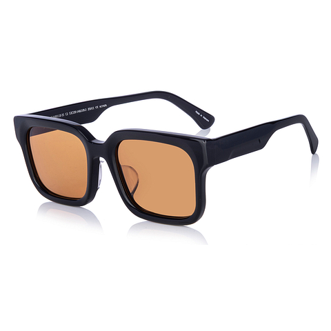 OWNDAYS Black Full Rim Square Eyeglasses | SUN8011B-3S | OWNDAYS