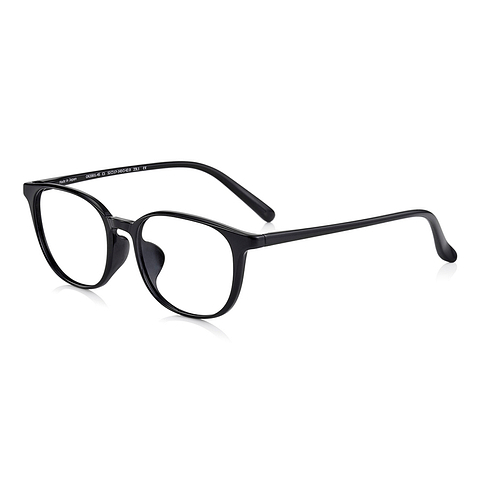 OWNDAYS | ESSENTIAL Black Full Rim Wellington right side