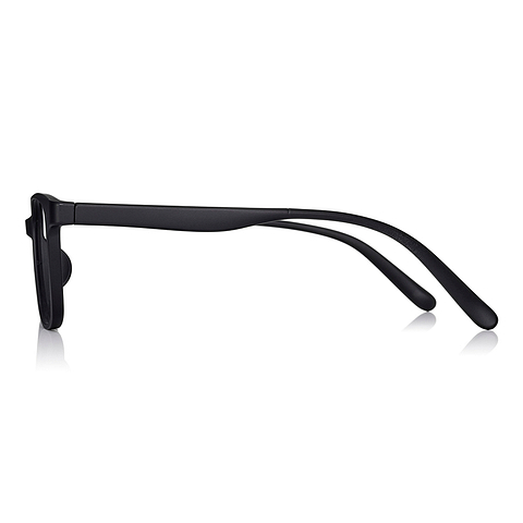 OWNDAYS | ESSENTIAL Black Full Rim Wellington left side