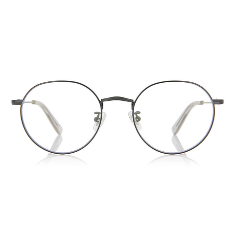 OWNDAYS | SUN Black Full Rim Boston left side