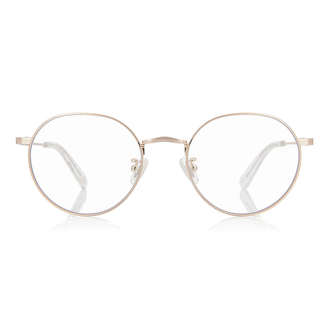 OWNDAYS | SUN Gold Full Rim Boston left side