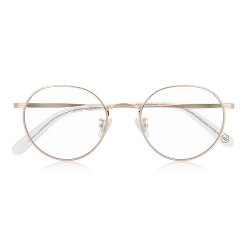 OWNDAYS | SUN Gold Full Rim Boston right side