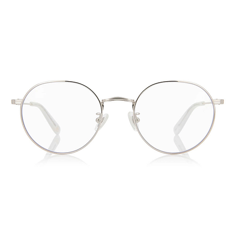 OWNDAYS | SUN Silver Full Rim Boston left side