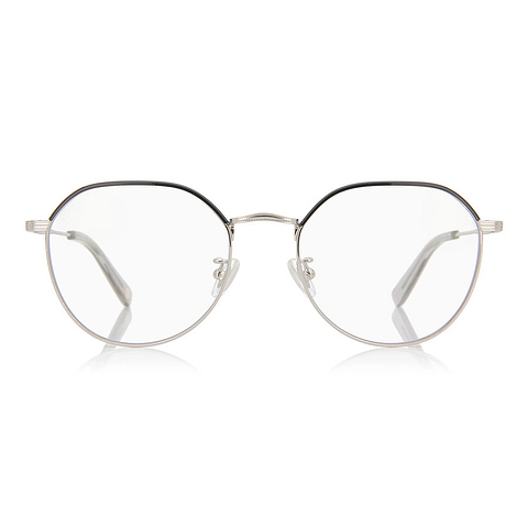 OWNDAYS | SUN Silver Full Rim Boston left side
