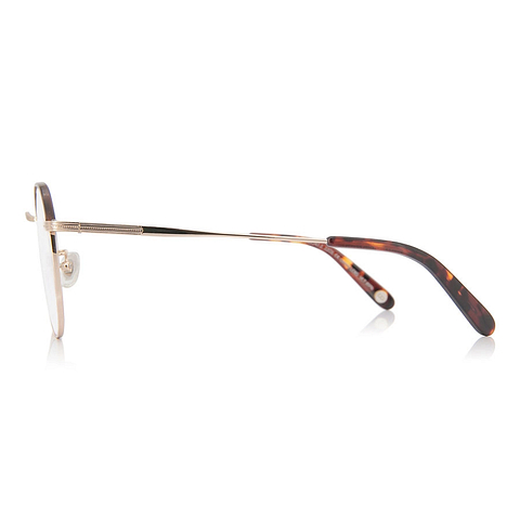 OWNDAYS | SUN Gold Full Rim Boston left side