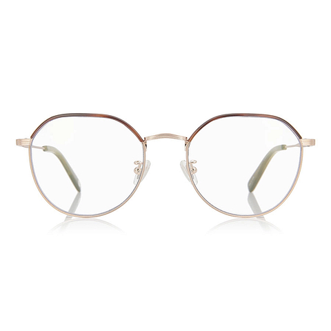 OWNDAYS | SUN Gold Full Rim Boston left side