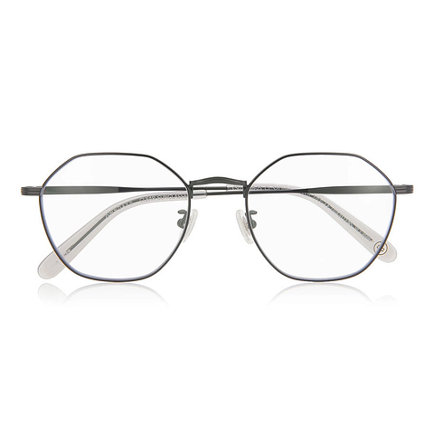 OWNDAYS | SUN Black Full Rim Polygon right side