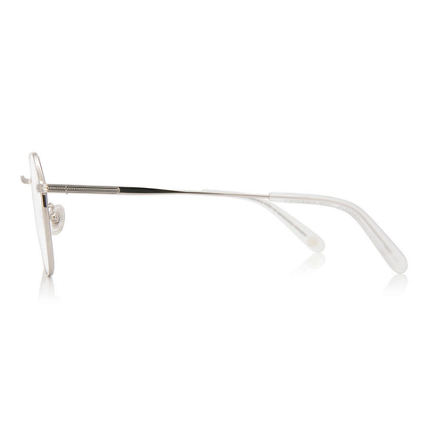 OWNDAYS | SUN Silver Full Rim Polygon left side