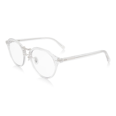 OWNDAYS | SUN Crystal Transparent Full Rim Boston right side