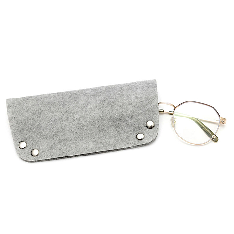 OWNDAYS | SUN Crystal Transparent Full Rim Boston left side