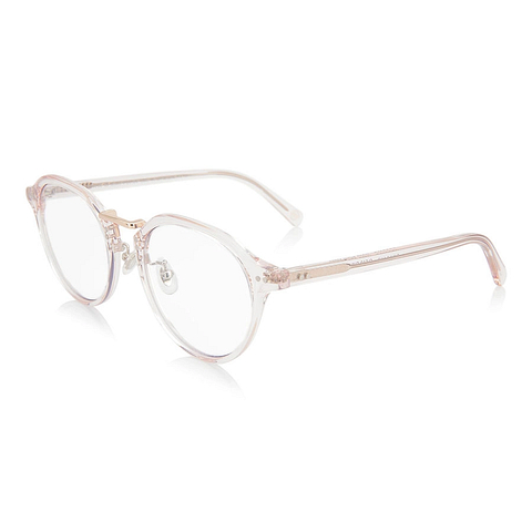 OWNDAYS | SUN Pink Transparent Full Rim Boston right side