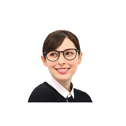 OWNDAYS | SUN Light Brown Full Rim Wellington left side