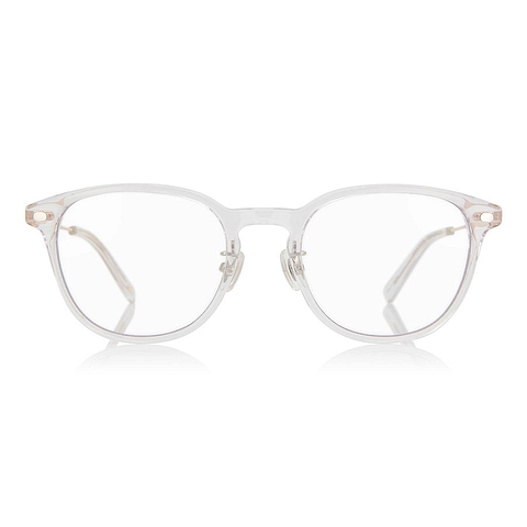 OWNDAYS | SUN Crystal Transparent Full Rim Wellington left side