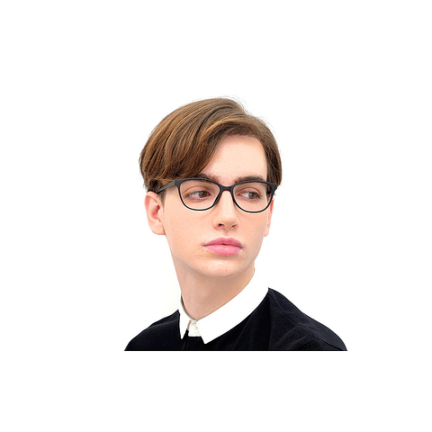OWNDAYS | ESSENTIAL Light Brown Full Rim Fox left side