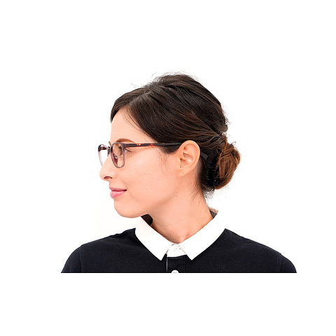 OWNDAYS | ESSENTIAL Light Brown Full Rim Fox right side