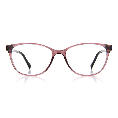 OWNDAYS | ESSENTIAL Purple Full Rim Fox left side